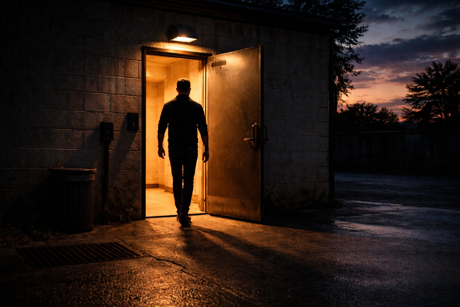 Person released from county jail after bail bond posted