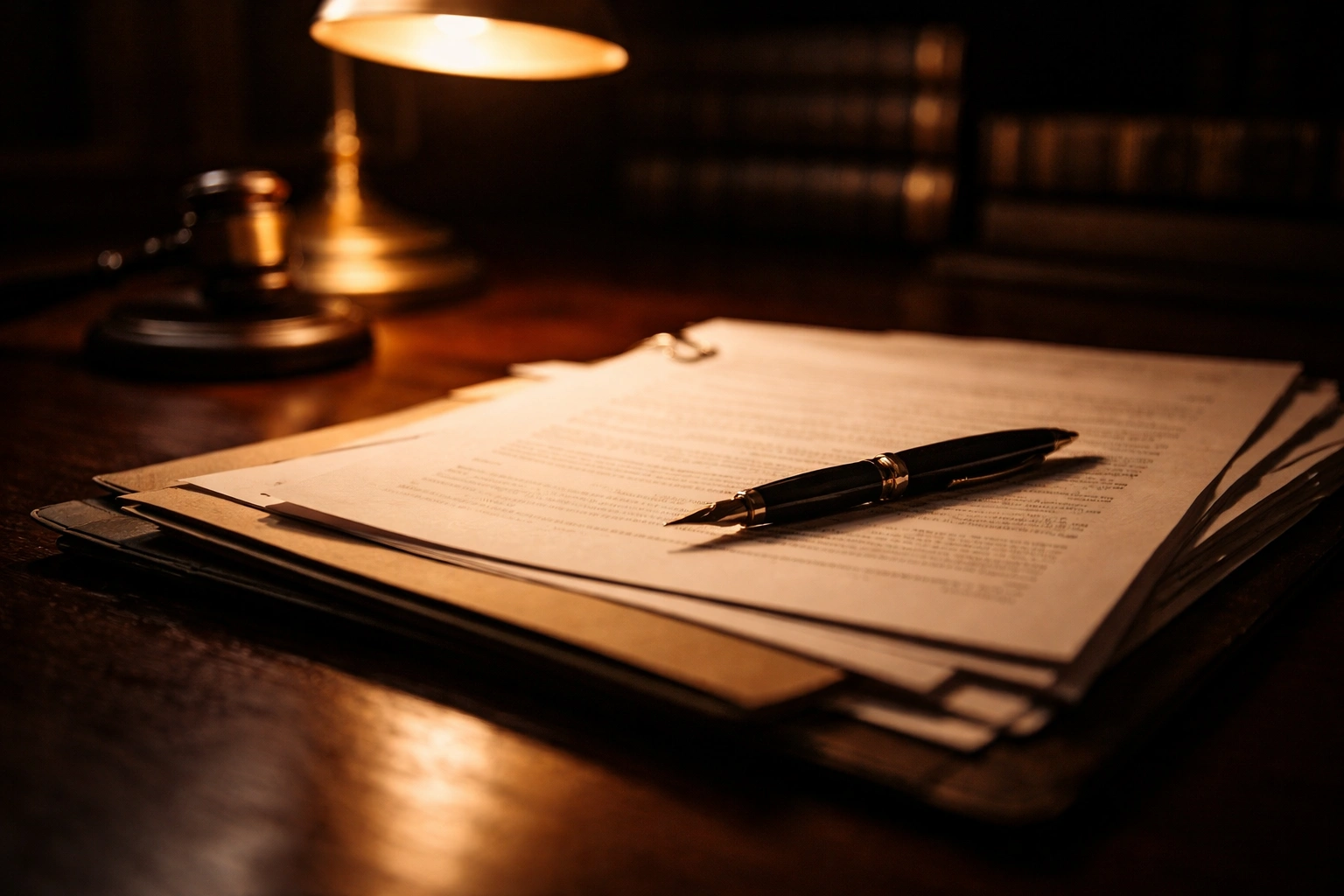 Bail bond legal documents and paperwork for misdemeanor charges